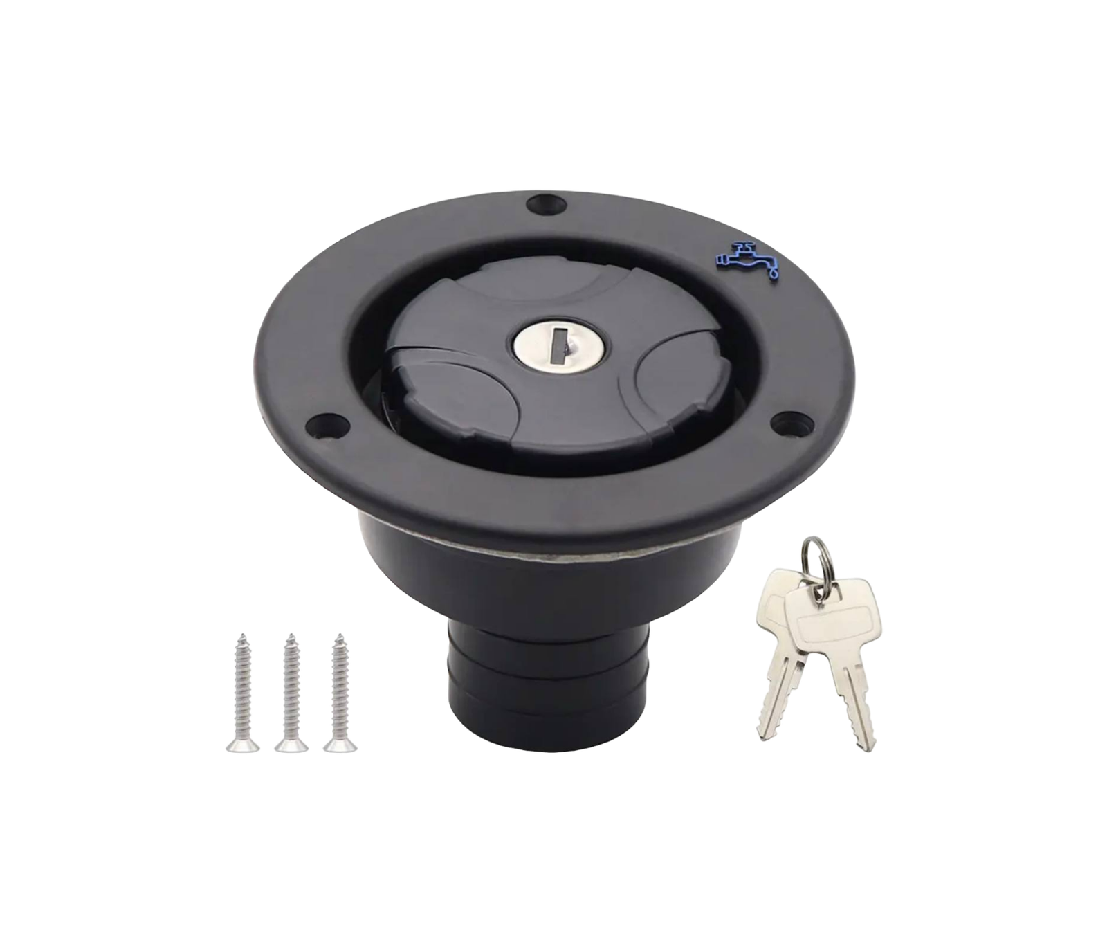 External Filling Port with Key