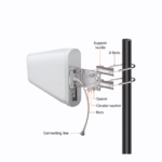 ⁦انتينا أومني 12dBi باكج كامل – مقوي إشارة 4G و5G لجميع الشبكات⁩ - الصورة ⁦7⁩